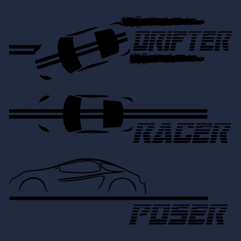 pose de coureur drifter