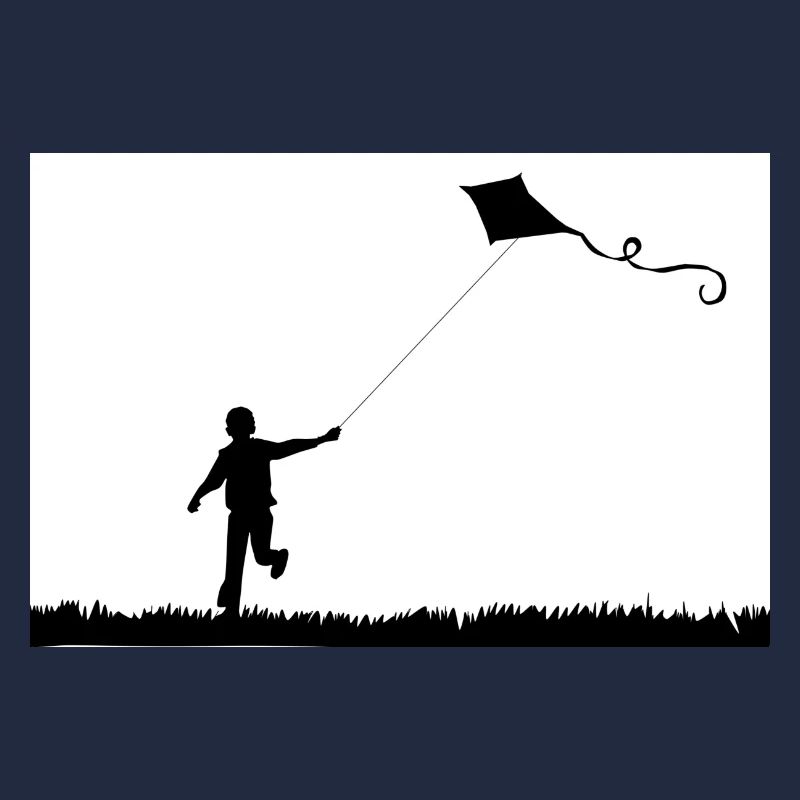 Boy with kite