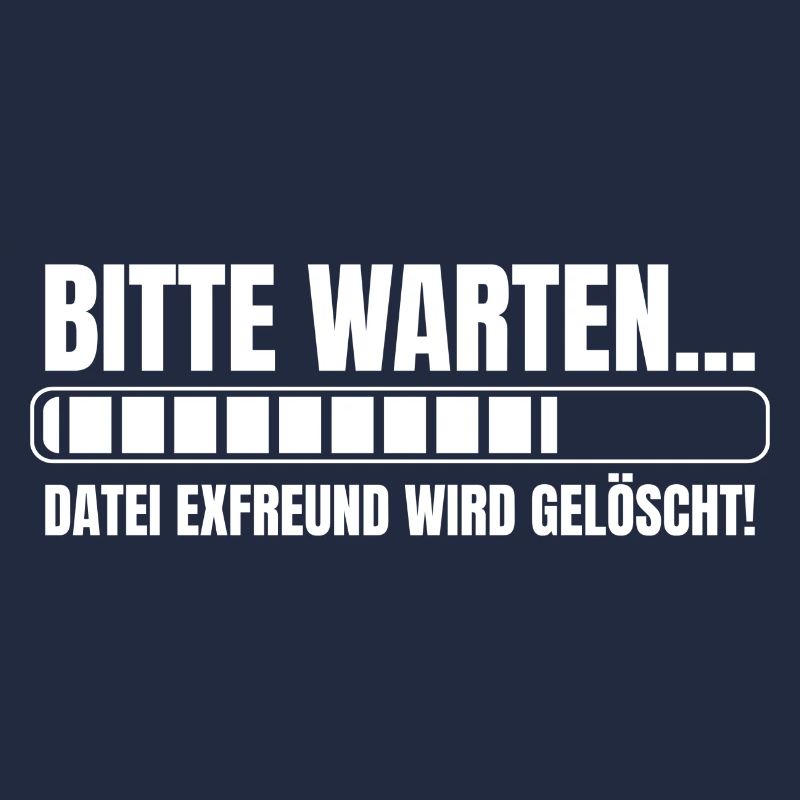 Bitte warten Datei Exfreund wird gelöscht