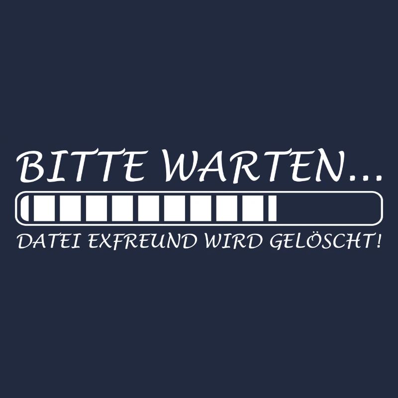 Bitte warten Datei Exfreund wird gelöscht