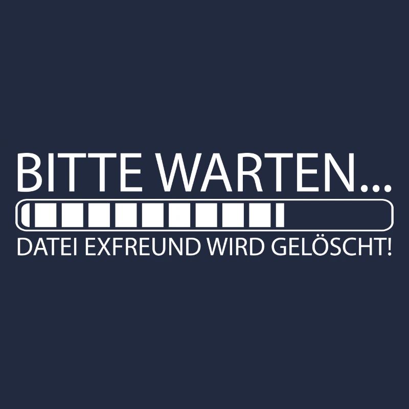 Bitte warten Datei Exfreund wird gelöscht