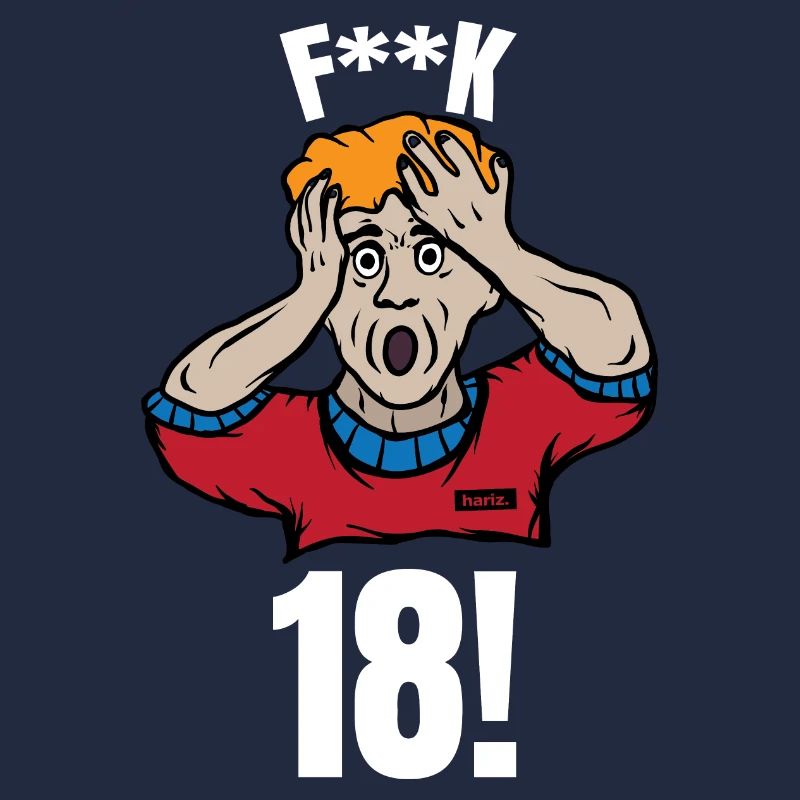 FK18 18 Geburtstag HARIZ Geschenk Runder