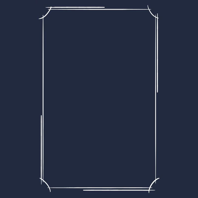 Decorative frame. Book / Gothic / Vampire Style.