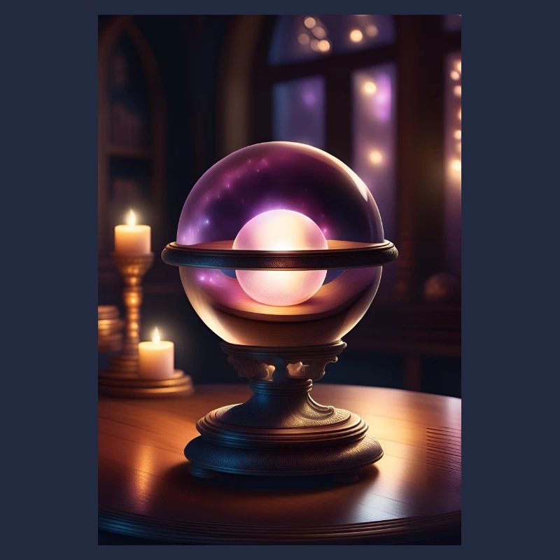 Magic crystal ball