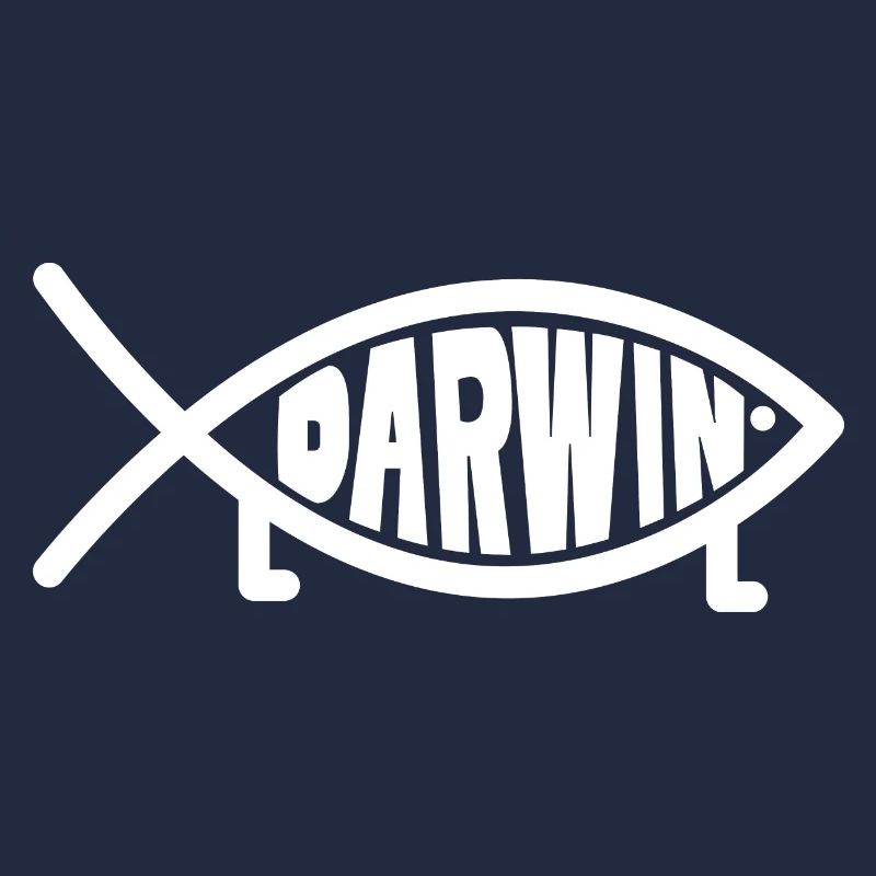 Darwin Fish with Legs - Jesus Fish
