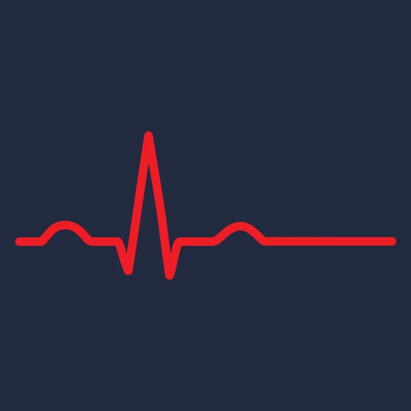 ECG Heart Beat Line QRS Complex