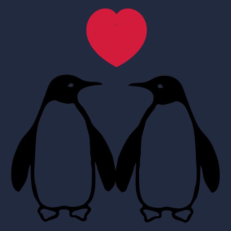 Verliebte Pinguine