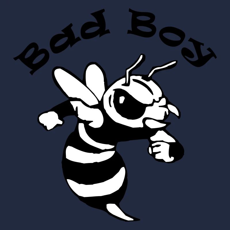 « Bad Boy » avec une abeille de BD cool