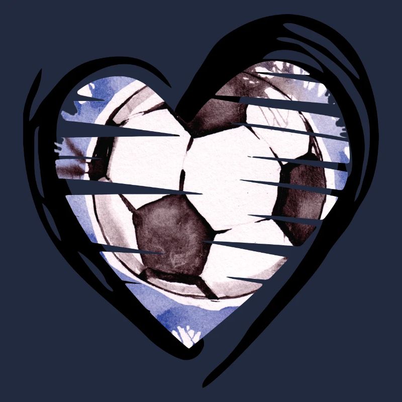 Fußball Herz Liebe