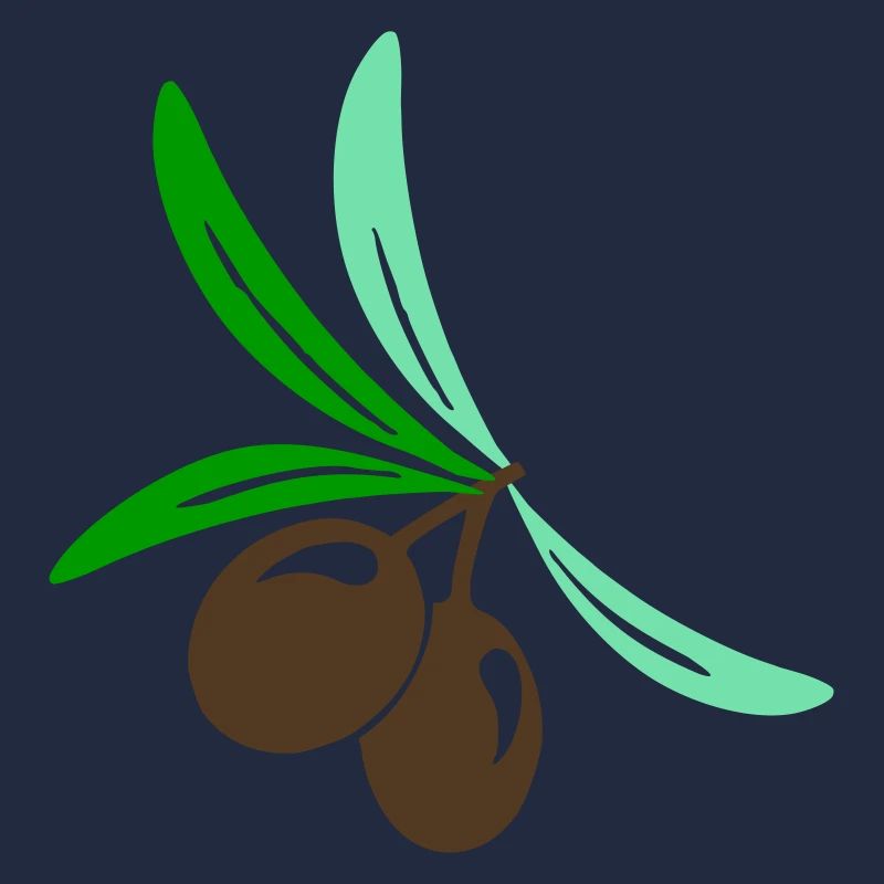 Olive 2 brin de feuille d’huile d’olive