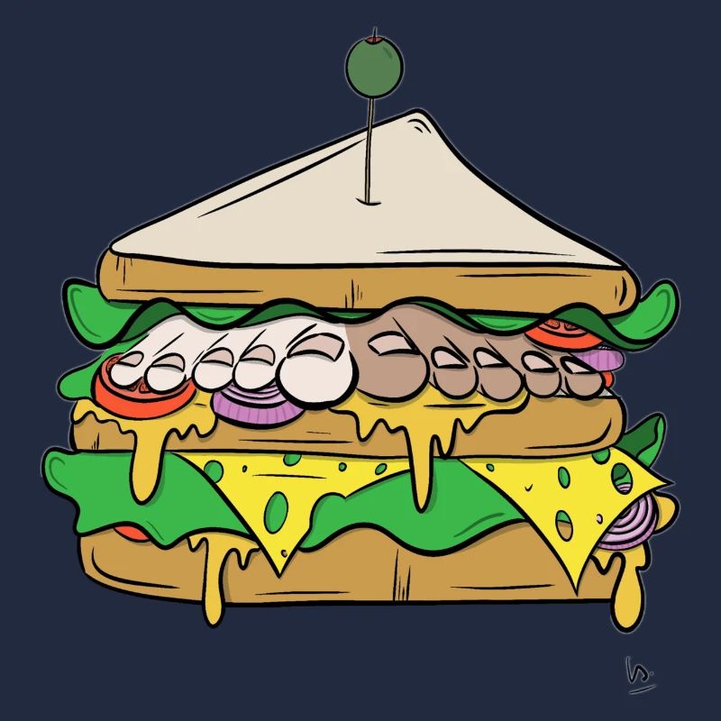 Fuß-Sandwich