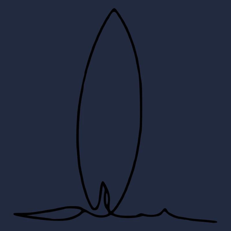 Surfboard One line