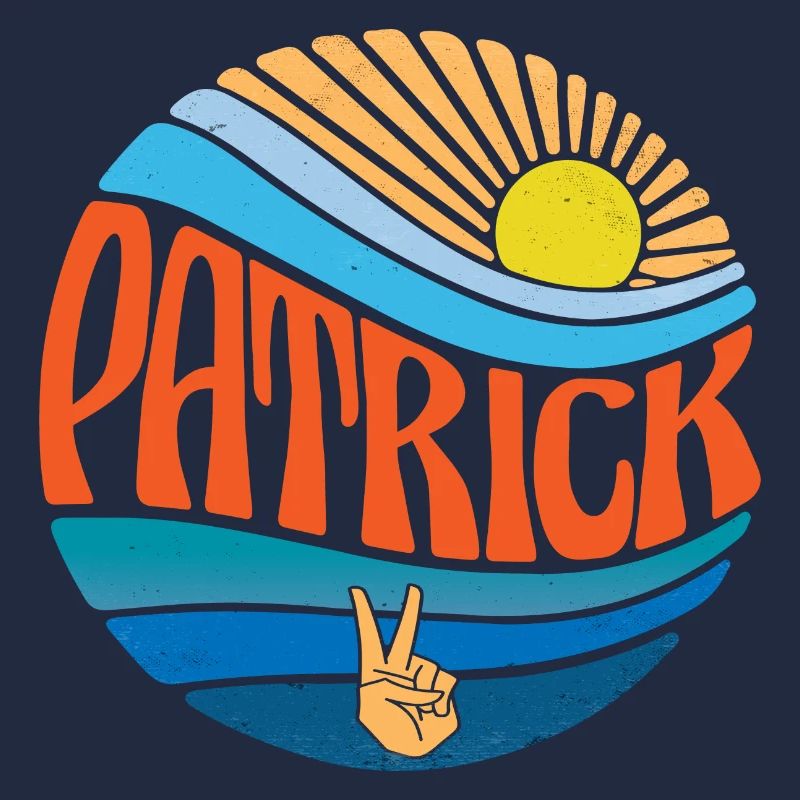 Patrick Chemise Vintage Sunset Patrick Groovy Cravate