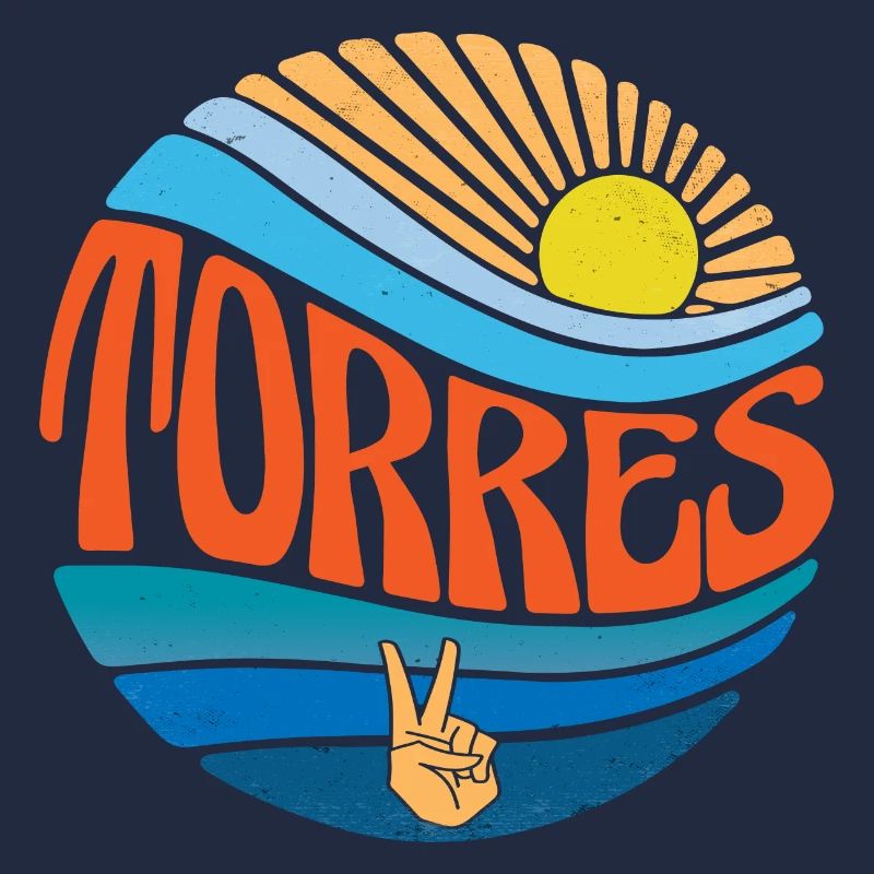 Torres Hemd Vintage Sunset Torres Groovy Tie Dye