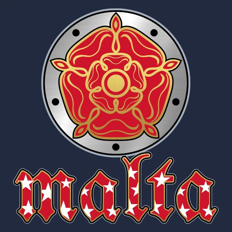 BOUCLIER MÉTALLIQUE DE MALTE