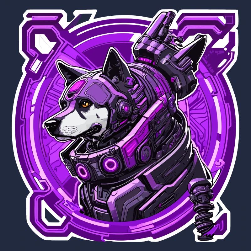 Le chien robot est là pour vous attraper