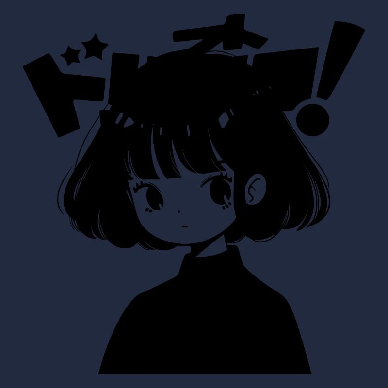 Mädchen japanisch Stil Comic