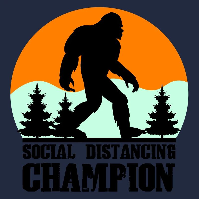 Distanciation sociale Big Foot