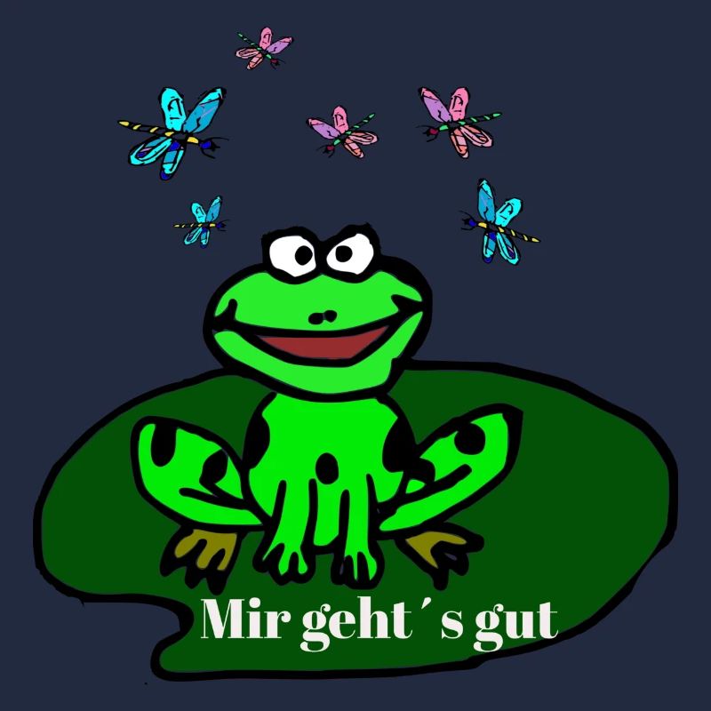grenouille heureuse