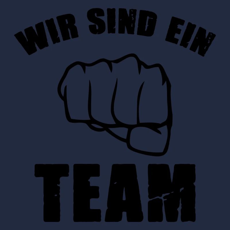 wir sind ein team