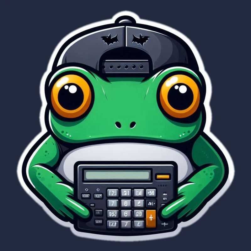 Frog with Calculator