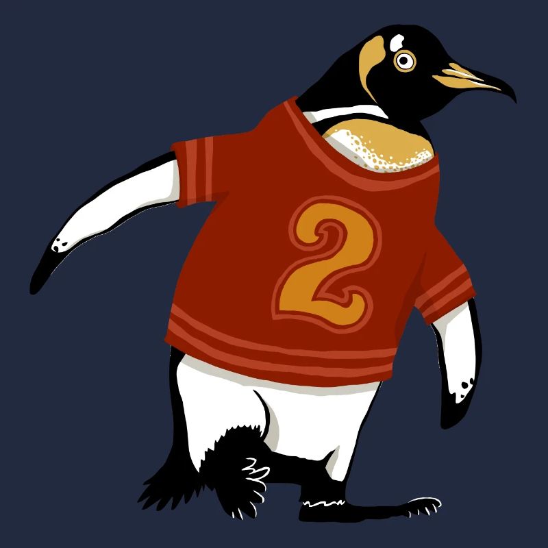 Pinguin mit Hemd 2