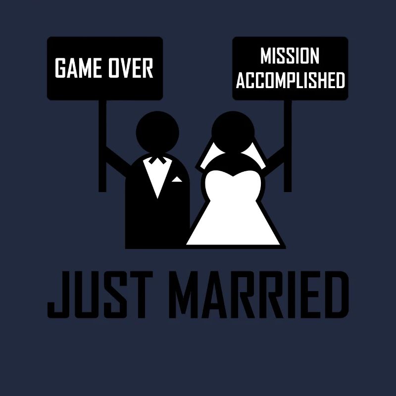Just Married Junggesellenabschied Game Over