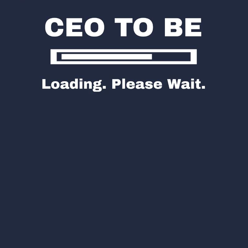 CEO Loading Future CEO Lustiges Geschäftsinhaber Geschenk B