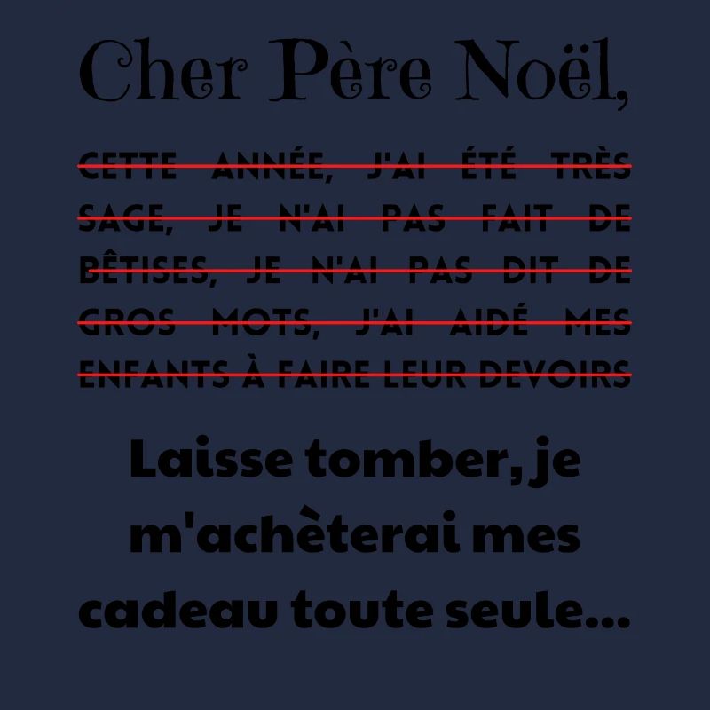 Cher Père Noël cadeaux