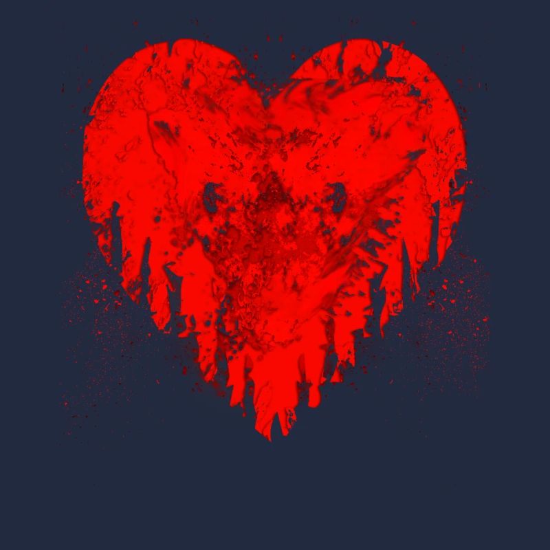 Herz Wunde Zombie Vampir Blut