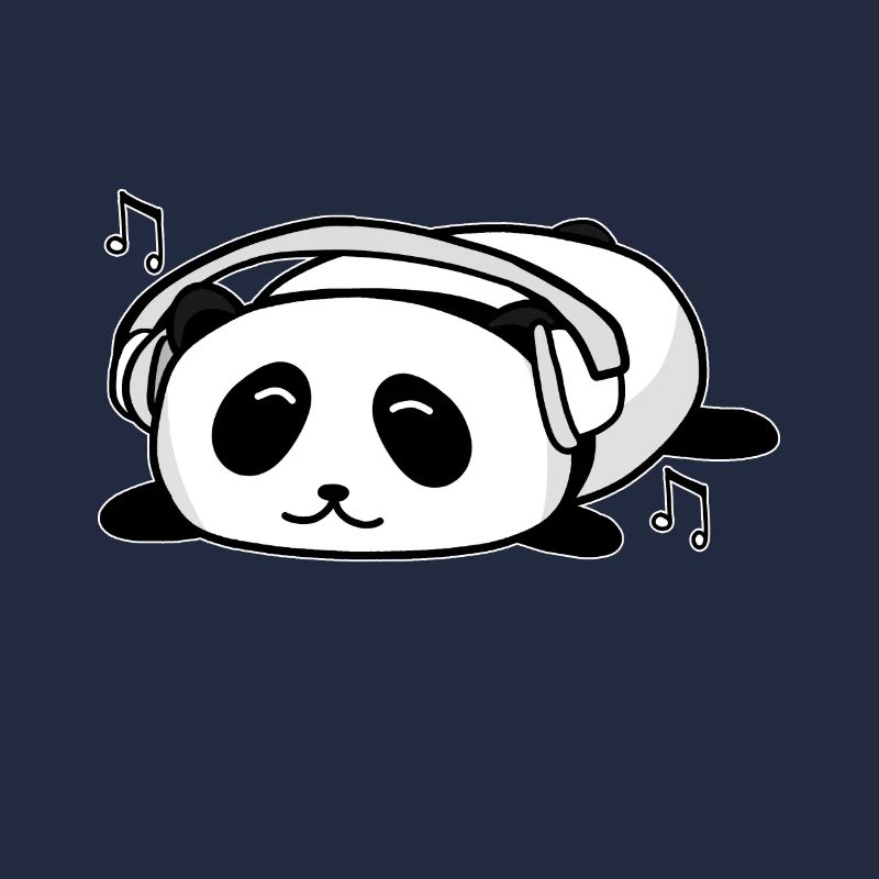 Panda Music Panda Headphone Cute Gift
