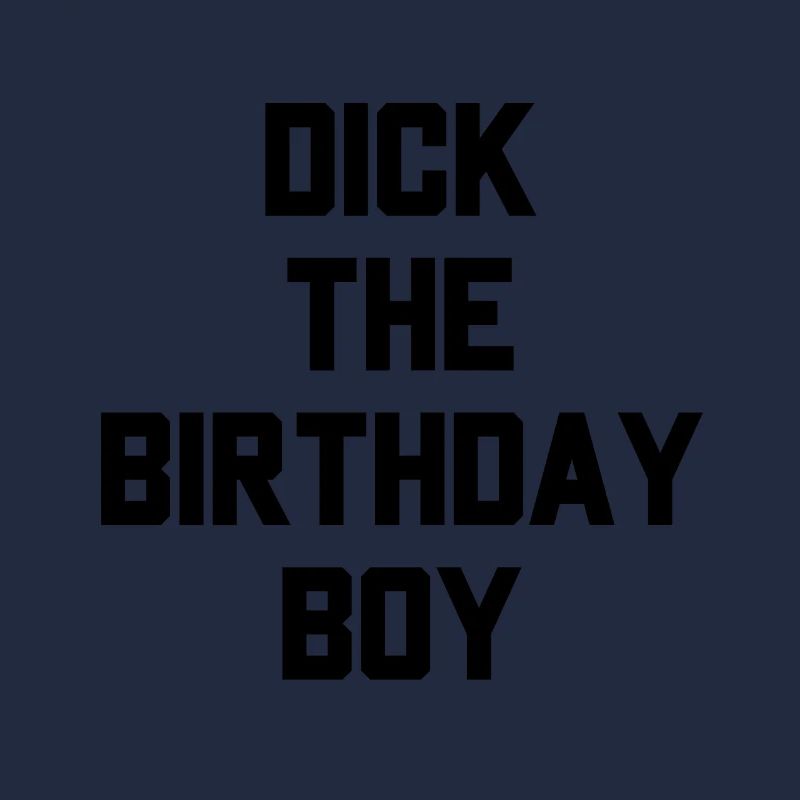 Dick Geburtstagskind Geburtstag Mutprobe Geschenk