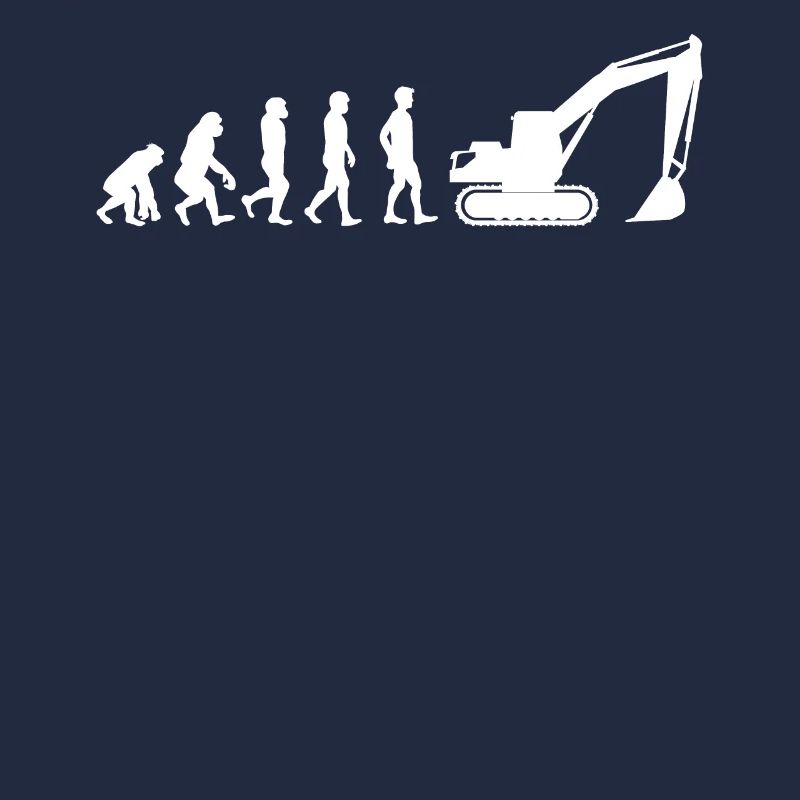 Bagger Shirt · Evolution von Baggern · Geschenk