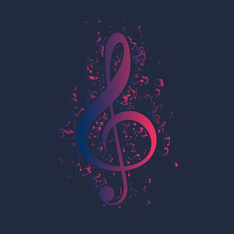 Guitare note de musique