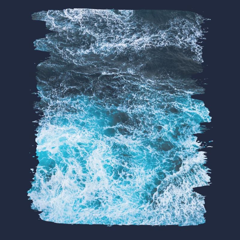 Vagues mer vacances d'été