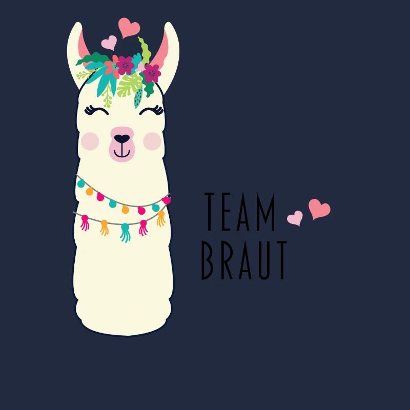 Équipe Bride Llama Alpaga Alpaga