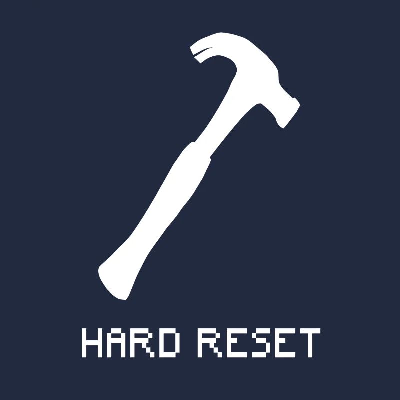 Sys Admin Hard Reset White White ITSys Admin Hard