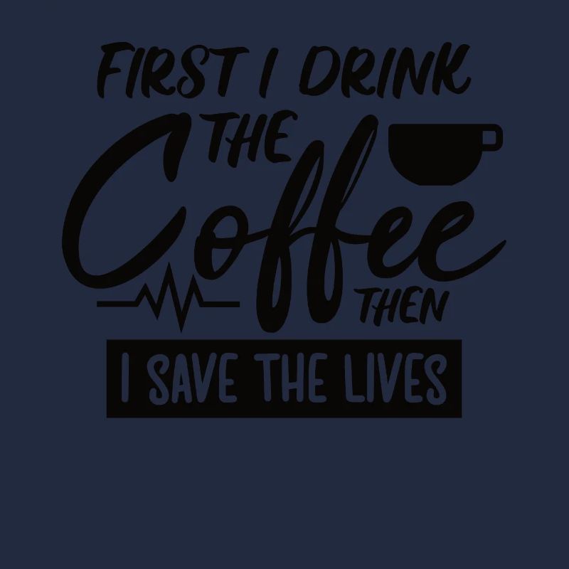 Infirmière café sauveuse aide-soignante