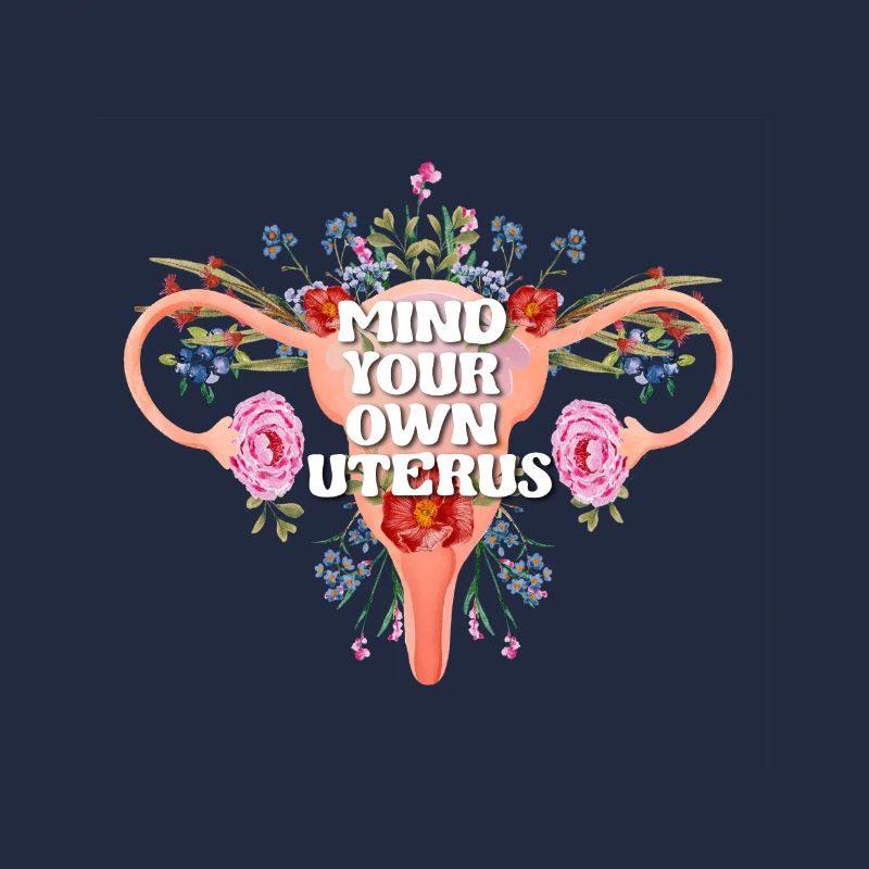 Denken Sie Um Ihren Eigenen Gebärmutter