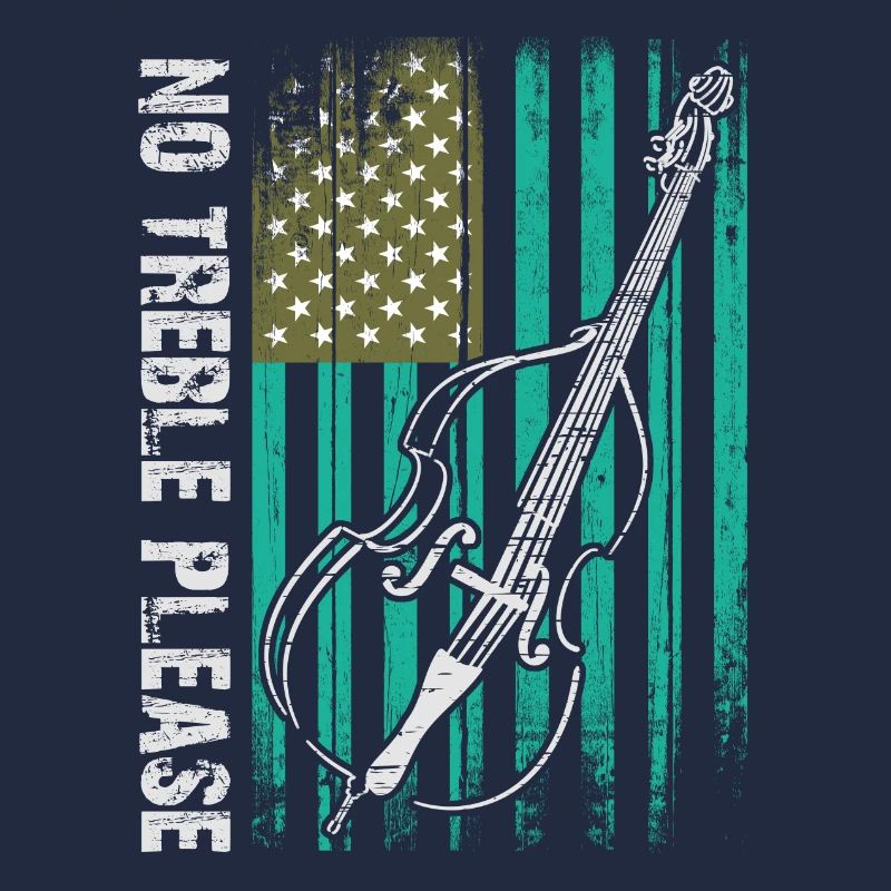 Plus de basses - pas d’aigus - contrebasse avec drapeau
