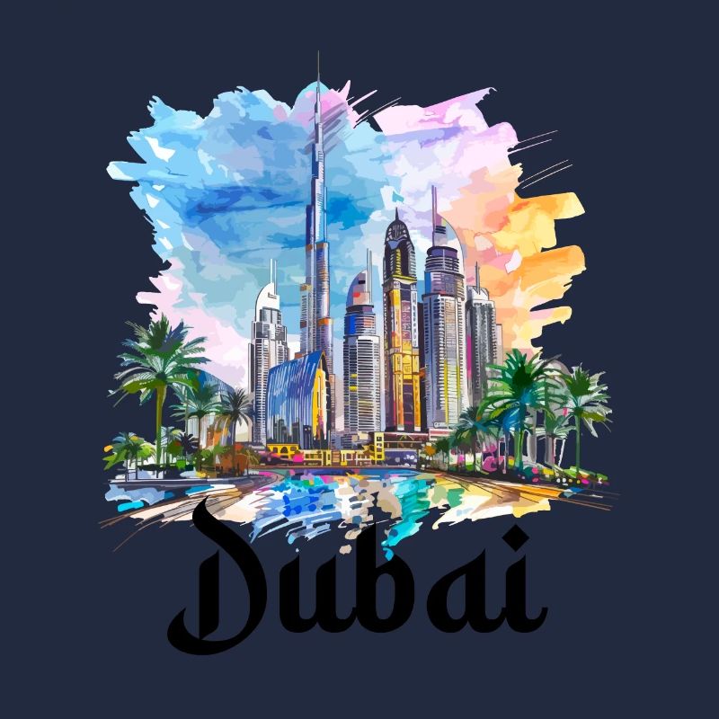 Dubai Skyline Arab Emirates