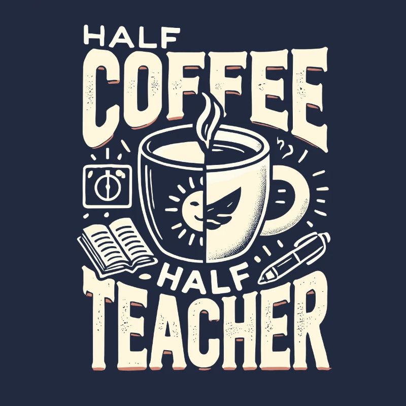 Halb Kaffee halb Lehrer