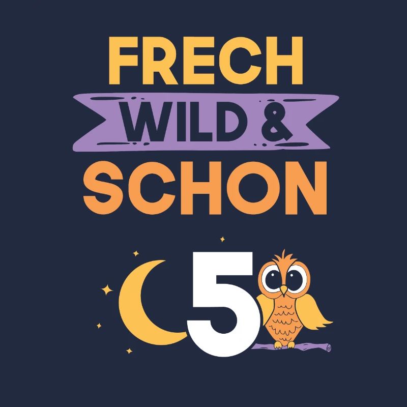 5 Jahre Geburtstag Junge Mädchen Eule