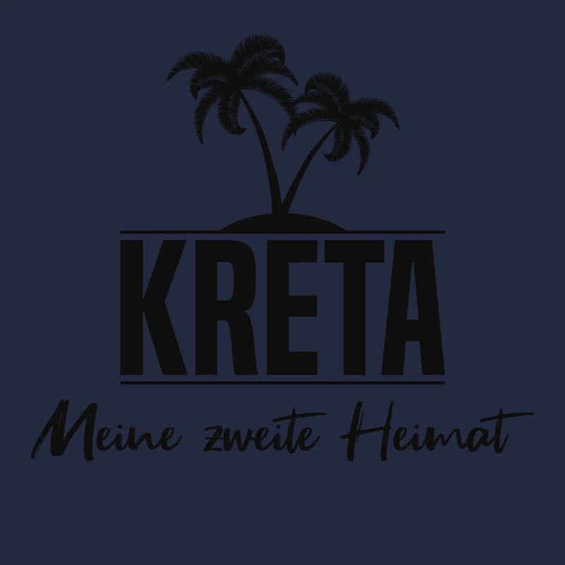 Kreta Heimat Insel Liebe Geschenk