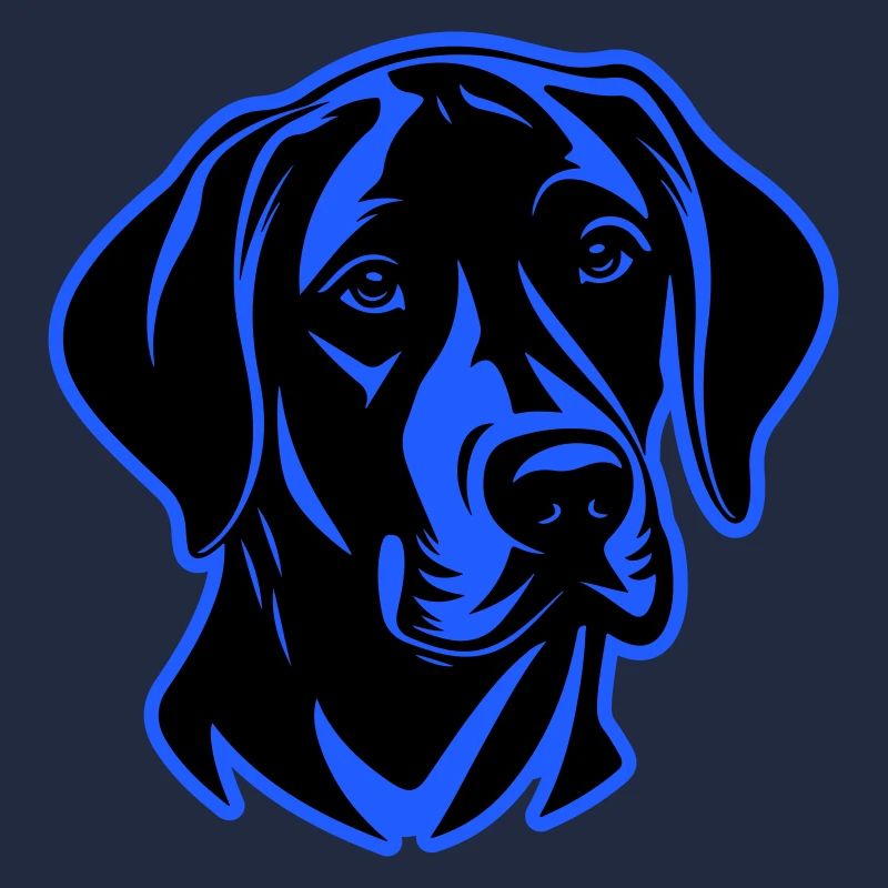 Tête de chien Labrador