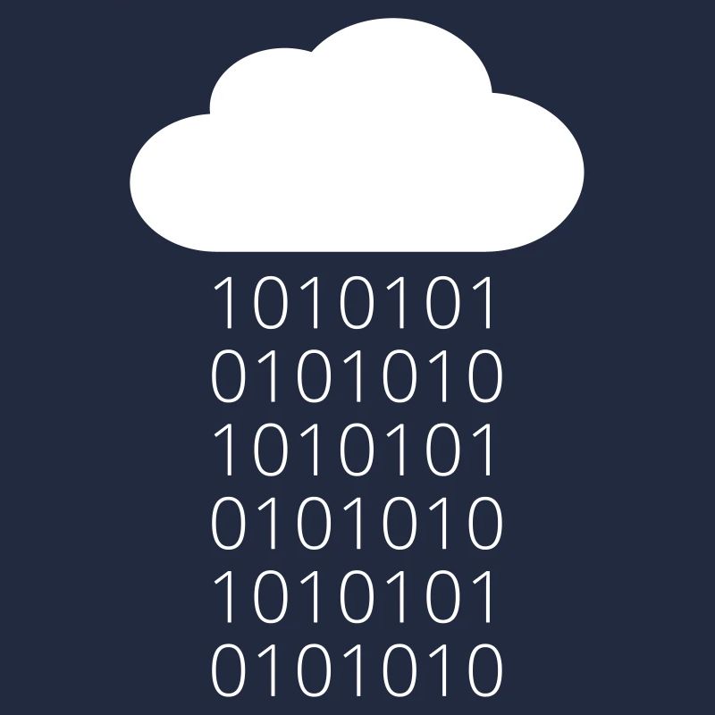 Cloud Data Rain Binary