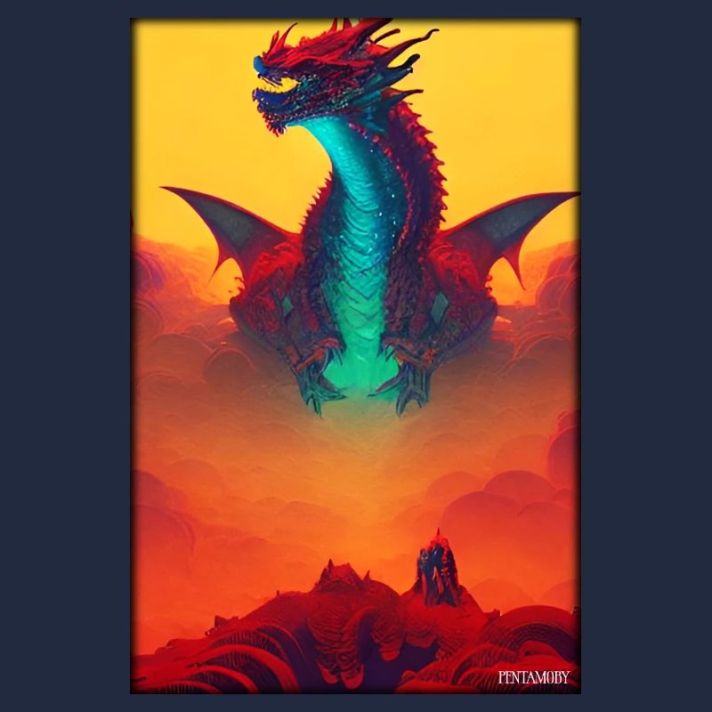 Fantaisie de créature de dragon