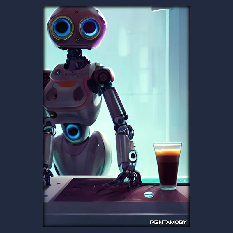 Robot Coffee Future Science Machine