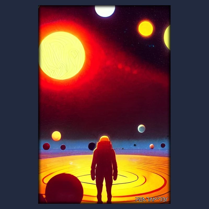 Galaxy Cosmos Universe Solar System Astronaut