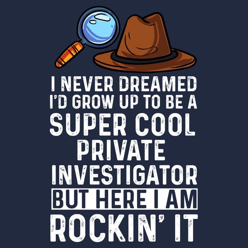 Conception super cool de détective privé